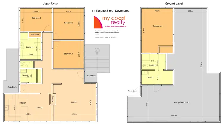 Floorplan of Homely house listing, 11 Eugene Street, Devonport TAS 7310