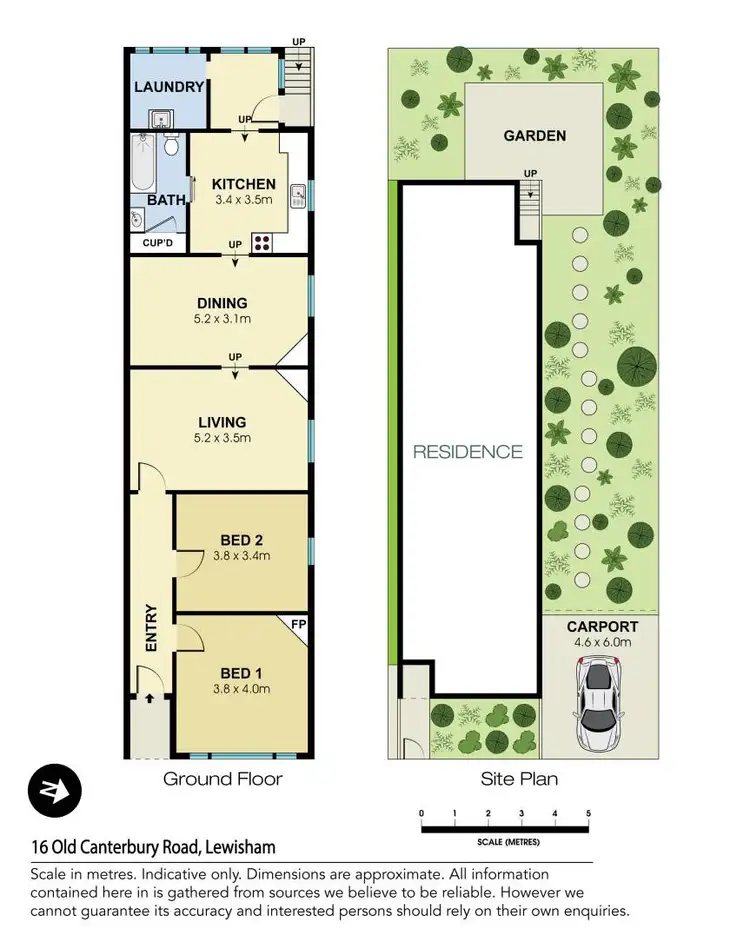Floorplan of Homely house listing, 16 Old Canterbury Road, Lewisham NSW 2049