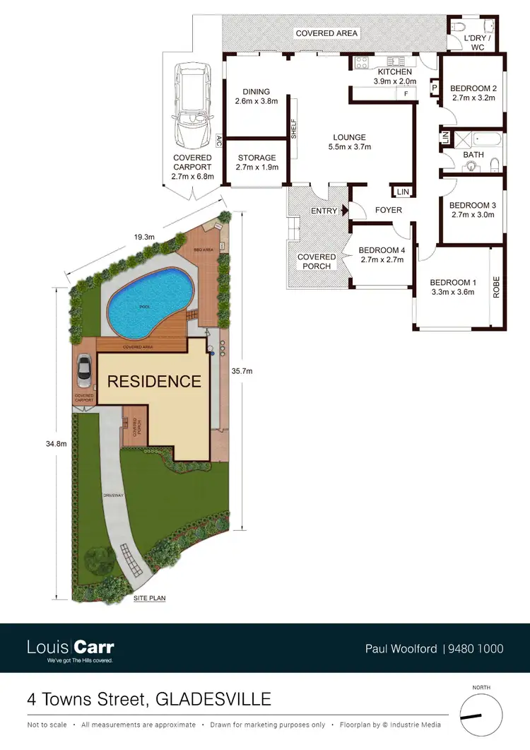 Floorplan of Homely house listing, 4 Towns Street, Gladesville NSW 2111