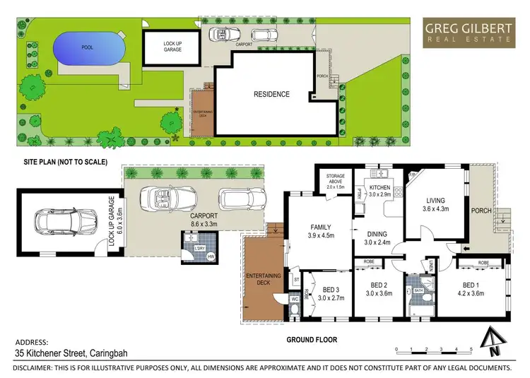 Floorplan of Homely house listing, 35 Kitchener Street, Caringbah NSW 2229