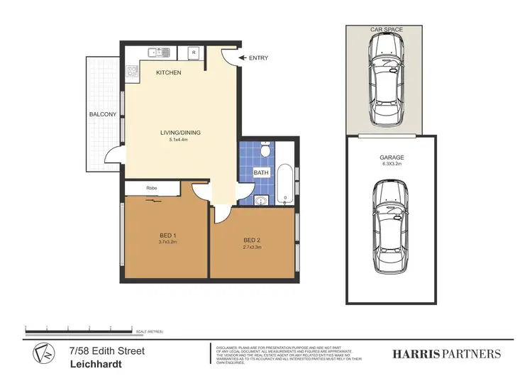 Floorplan of Homely apartment listing, 7/58 Edith Street, Leichhardt NSW 2040