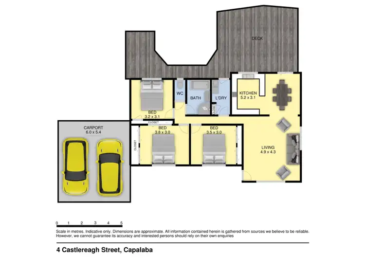 Floorplan of Homely house listing, 4 Castlereagh Street, Capalaba QLD 4157