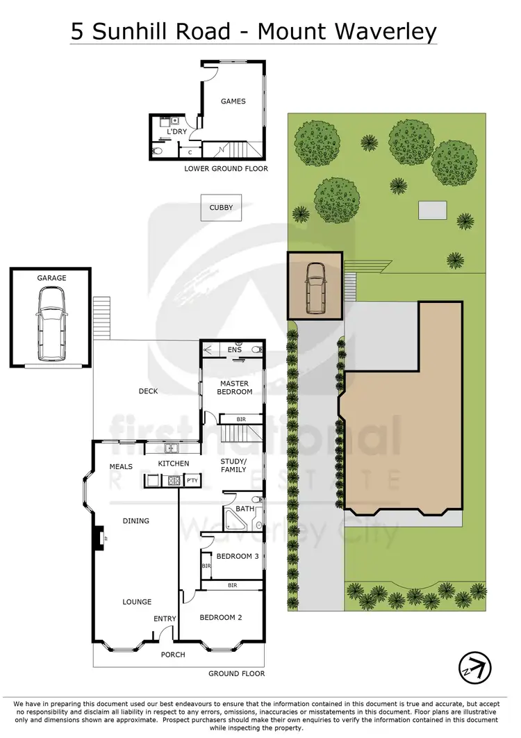 Floorplan of Homely house listing, 5 Sunhill Road, Mount Waverley VIC 3149
