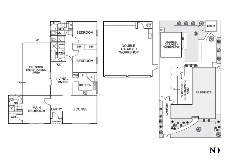 Floorplan of Homely house listing, 21 Songlark Crescent, Werribee VIC 3030