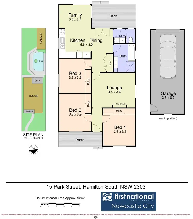 Floorplan of Homely house listing, 15 Park Street, Hamilton South NSW 2303