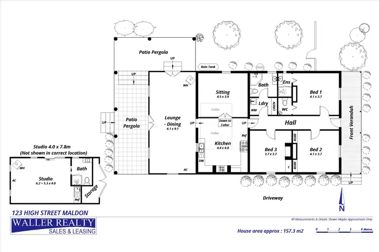 Floorplan of Homely house listing, 123 High Street, Maldon VIC 3463