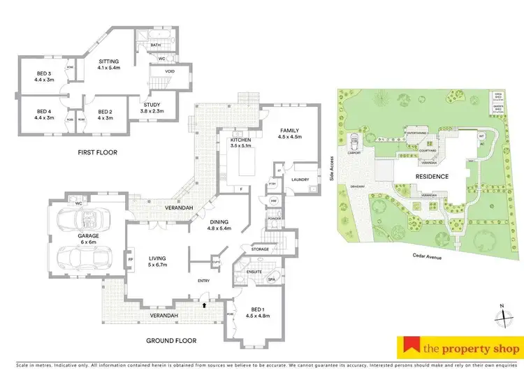 Floorplan of Homely house listing, 6 Cedar Avenue, Mudgee NSW 2850