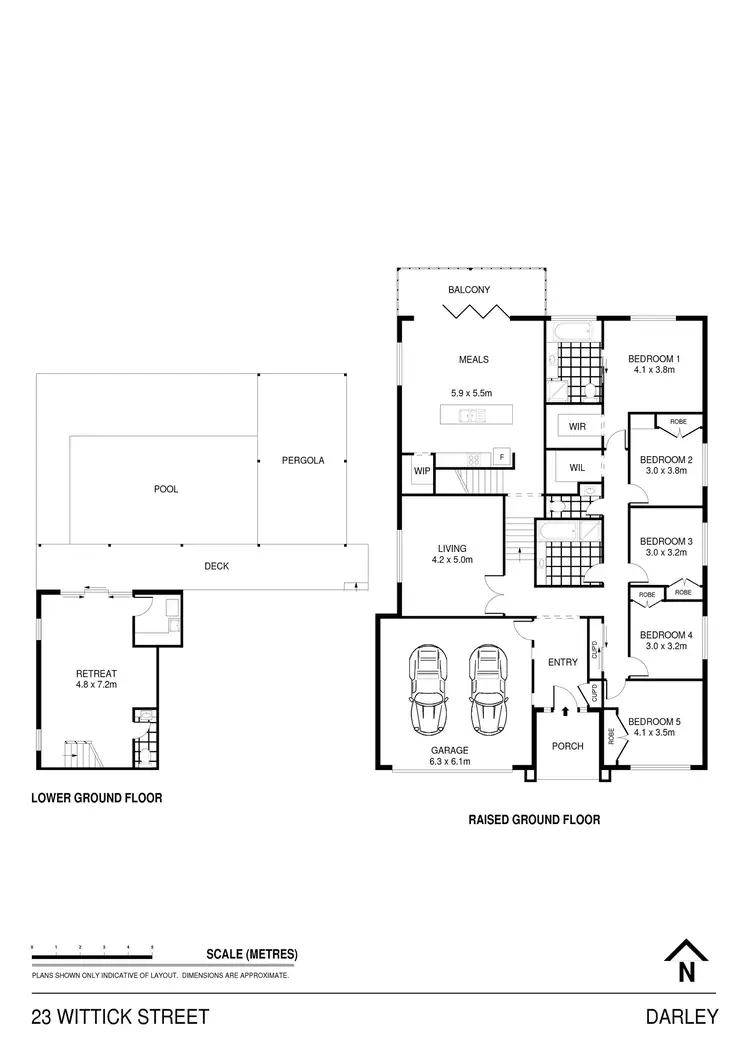 Floorplan of Homely house listing, 23 Wittick Street, Darley VIC 3340