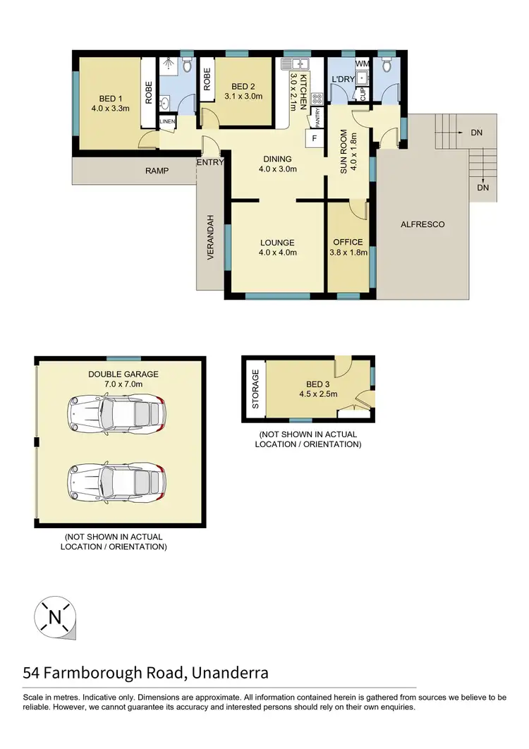 Floorplan of Homely house listing, 54 Farmborough Road, Unanderra NSW 2526