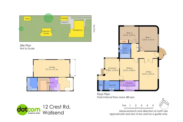 Floorplan of Homely house listing, 12 Crest Road, Wallsend NSW 2287