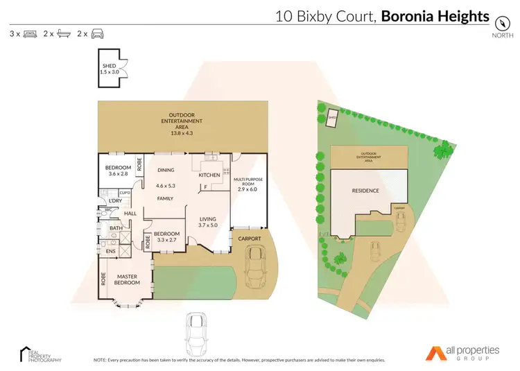 Floorplan of Homely house listing, 10 Bixby Court, Boronia Heights QLD 4124