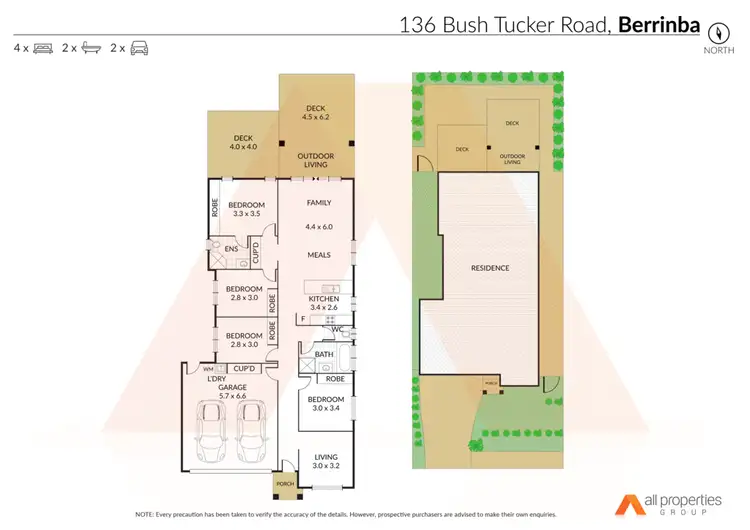 Floorplan of Homely house listing, 136 Bush Tucker Road, Berrinba QLD 4117