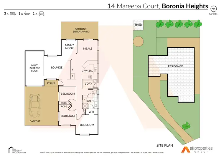 Floorplan of Homely house listing, 14 Mareeba Court, Boronia Heights QLD 4124