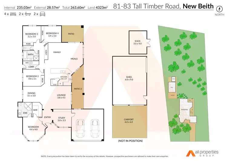 Floorplan of Homely house listing, 81-83 Tall Timber Road, New Beith QLD 4124