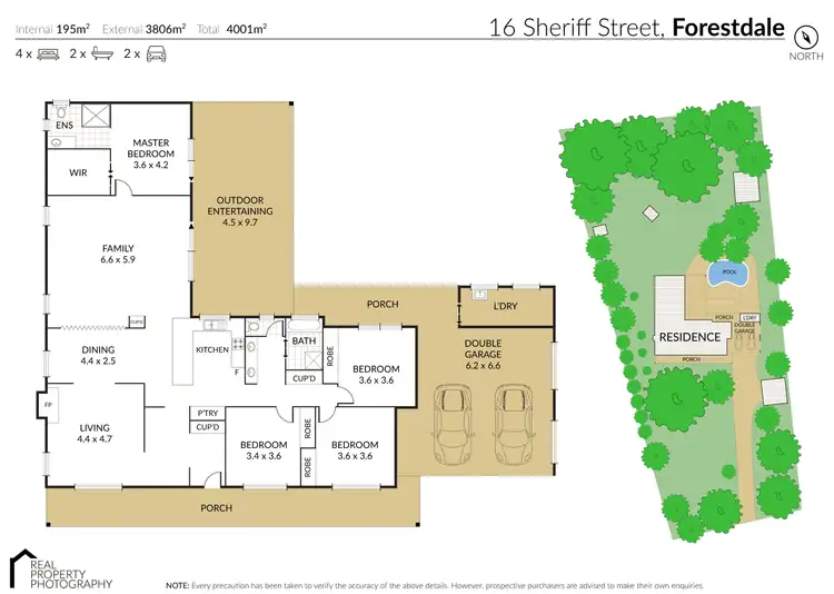 Floorplan of Homely house listing, 16-18 Sheriff Street, Forestdale QLD 4118