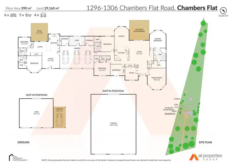 Floorplan of Homely house listing, 1296-1306 Chambers Flat Road, Chambers Flat QLD 4133