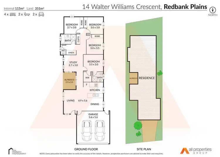 Floorplan of Homely house listing, 14 Walter Williams Crescent, Redbank Plains QLD 4301