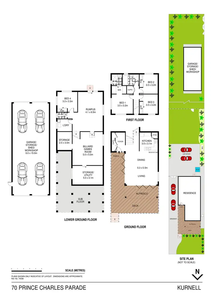 Floorplan of Homely house listing, 70 Prince Charles Parade, Kurnell NSW 2231