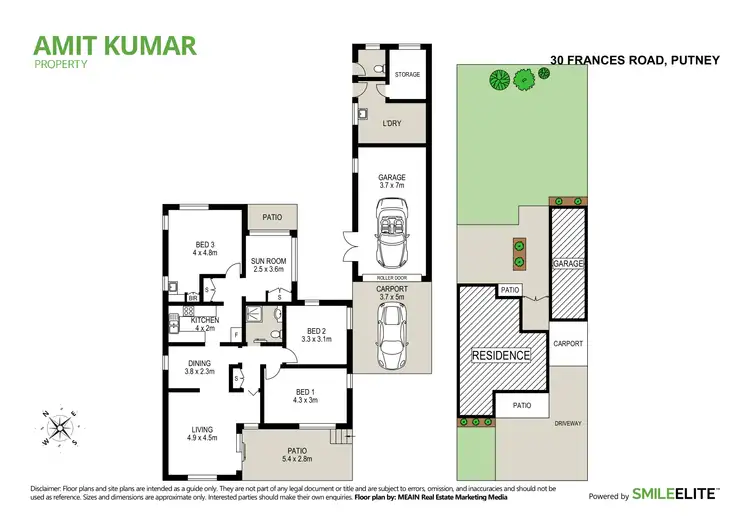 Floorplan of Homely house listing, 30 Frances Road, Putney NSW 2112