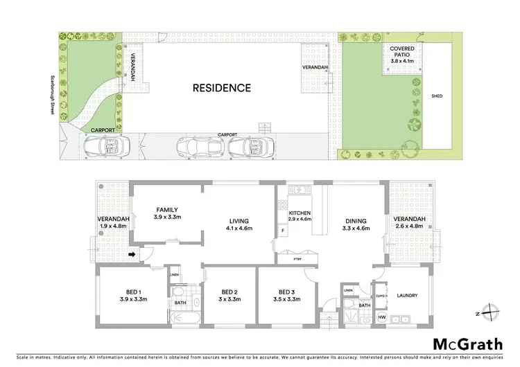 Floorplan of Homely house listing, 58 Scarborough Street, Monterey NSW 2217