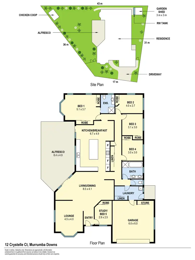 Floorplan of Homely house listing, 12 Crystelle Court, Murrumba Downs QLD 4503