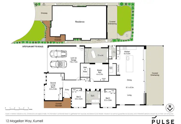 Floorplan of Homely house listing, 12 Magellan Way, Kurnell NSW 2231