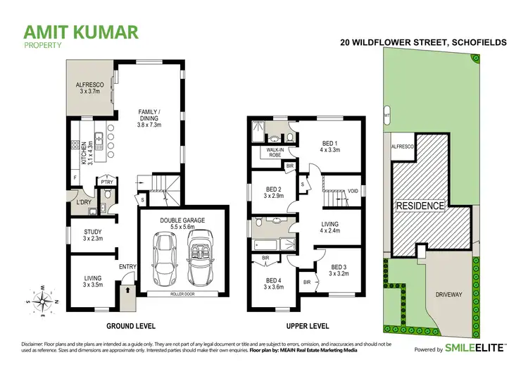 Floorplan of Homely house listing, 20 Wildflower Street, Schofields NSW 2762