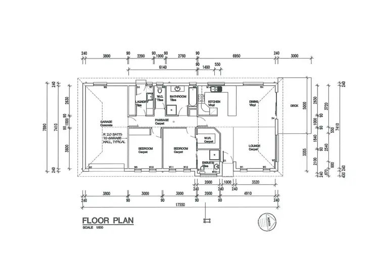 Floorplan of Homely unit listing, 2/75 Parker Street, Devonport TAS 7310