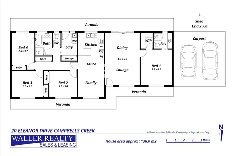 Floorplan of Homely house listing, 20 Eleanor Drive, Campbells Creek VIC 3451