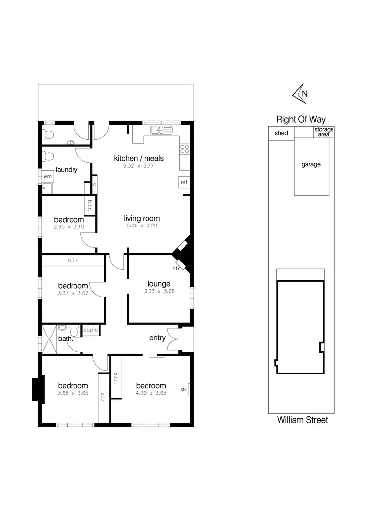 Floorplan of Homely house listing, 84 William Street, Newport VIC 3015