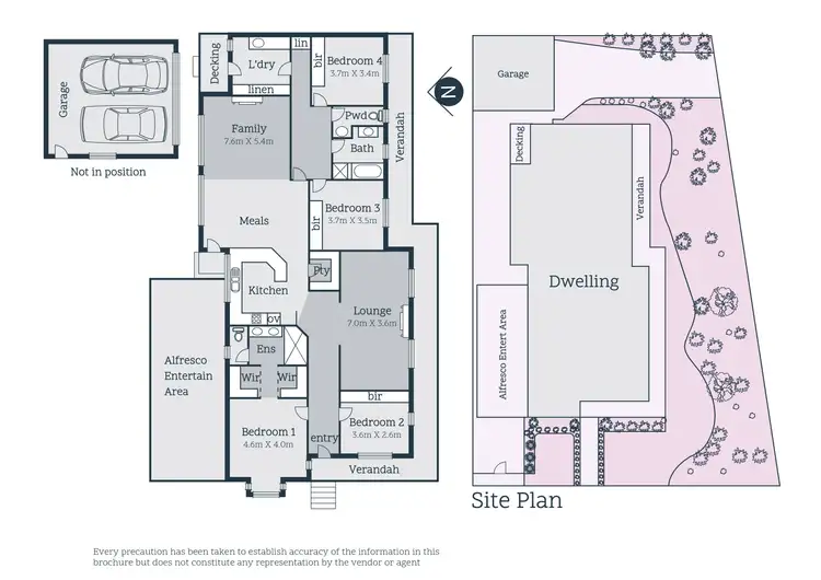 Floorplan of Homely house listing, 54 Brookwood Avenue, Doreen VIC 3754