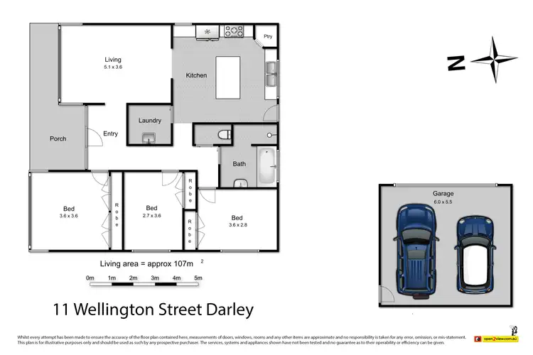Floorplan of Homely house listing, 11 Wellington Street, Darley VIC 3340
