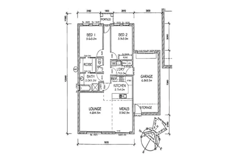 Floorplan of Homely unit listing, 3/29 Green Street, Long Gully VIC 3550