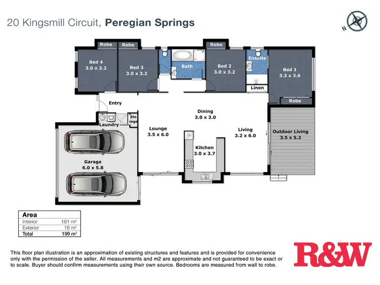 Floorplan of Homely house listing, 20 Kingsmill Circuit, Peregian Springs QLD 4573