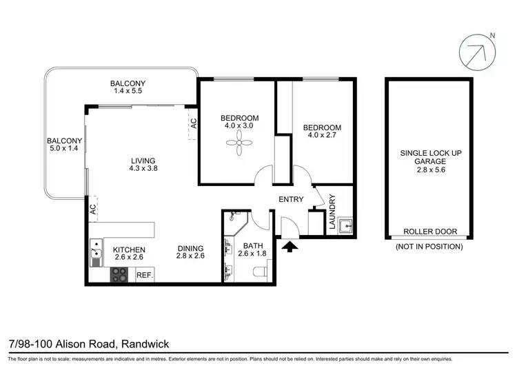 Floorplan of Homely apartment listing, 7/98-100 Alison Road, Randwick NSW 2031