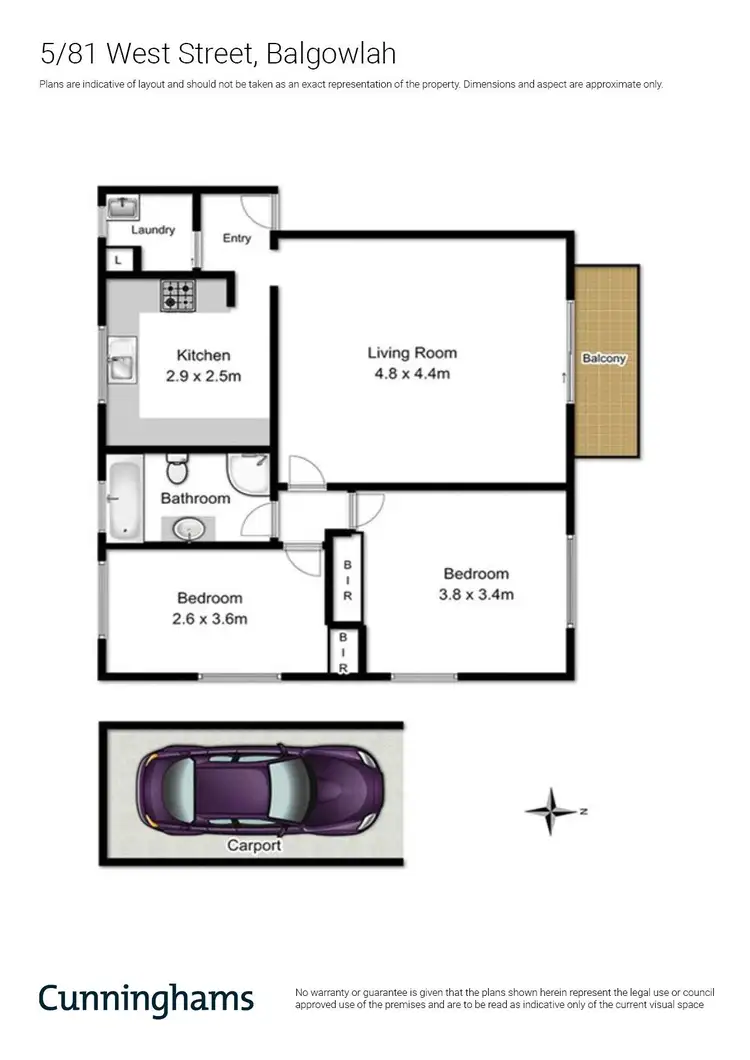 Floorplan of Homely apartment listing, 5/81 West Street, Balgowlah NSW 2093