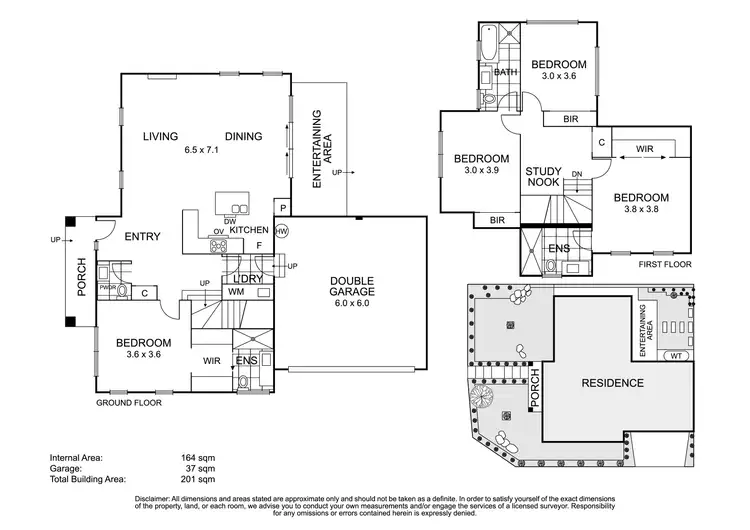 Floorplan of Homely house listing, 14 Esta Street, Blackburn North VIC 3130