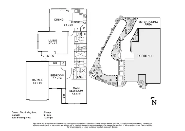 Floorplan of Homely house listing, 1/206 High Street, Templestowe Lower VIC 3107