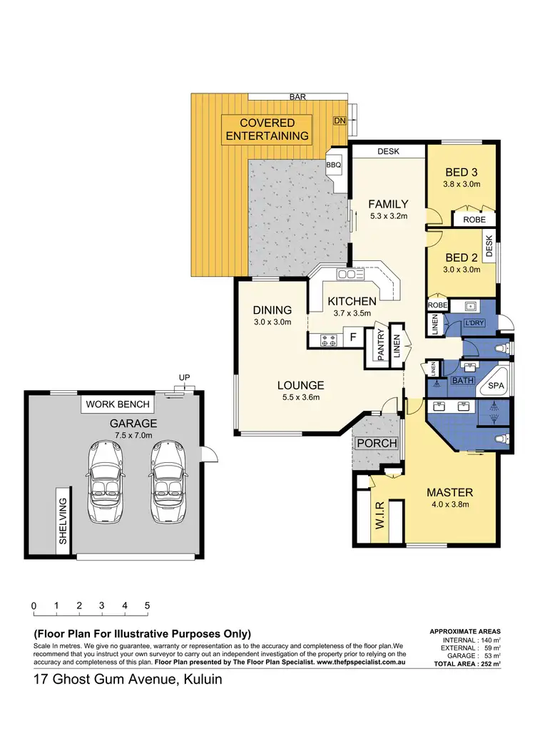 Floorplan of Homely house listing, 17 Ghost Gum Avenue, Kuluin QLD 4558