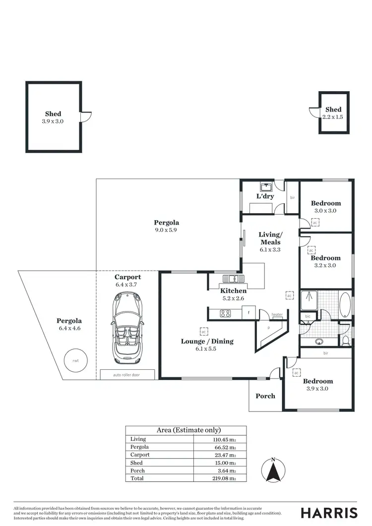 Floorplan of Homely house listing, 7 Anita Court, Aberfoyle Park SA 5159