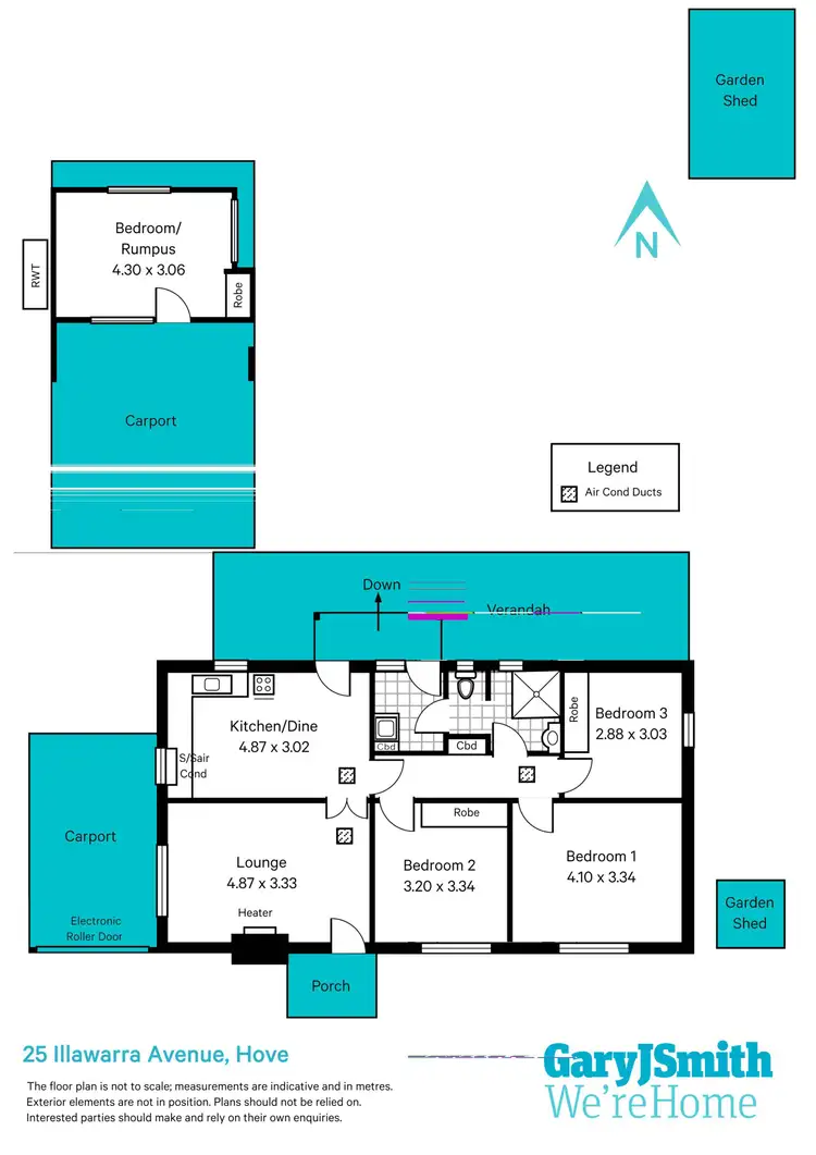Floorplan of Homely house listing, 25 Illawarra Avenue, Hove SA 5048