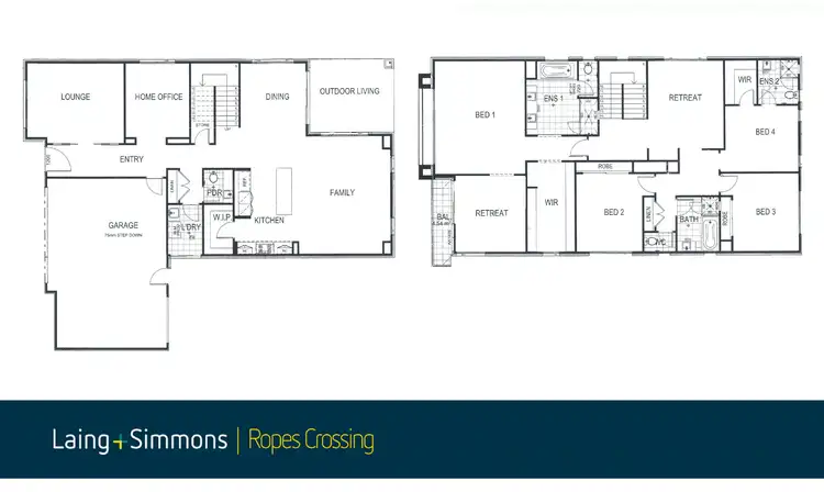 Floorplan of Homely house listing, 62 Highdale Terrace, Glenmore Park NSW 2745