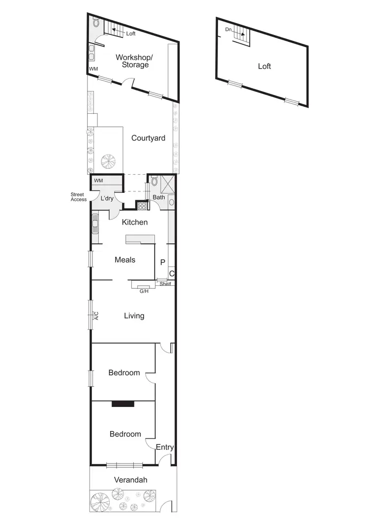 Floorplan of Homely house listing, 80 Bridge Street, Port Melbourne VIC 3207