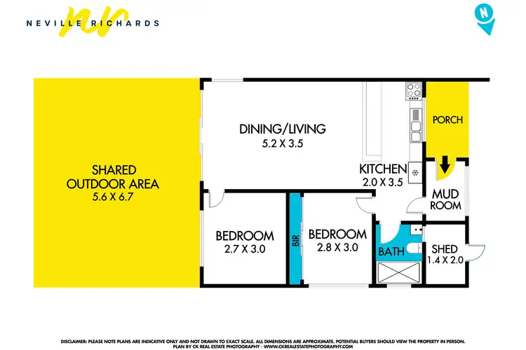 Floorplan of Homely unit listing, 5/4-6 Dossetor Road, St Leonards VIC 3223