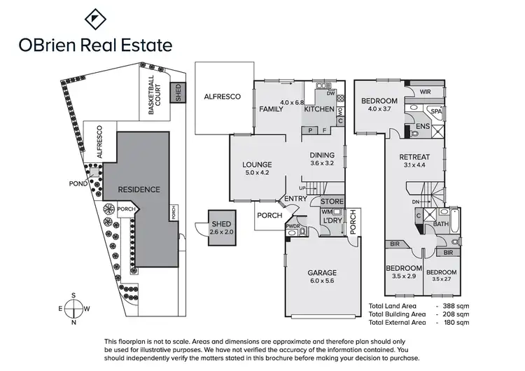 Floorplan of Homely house listing, 27 Baltusrol Circuit, Heatherton VIC 3202