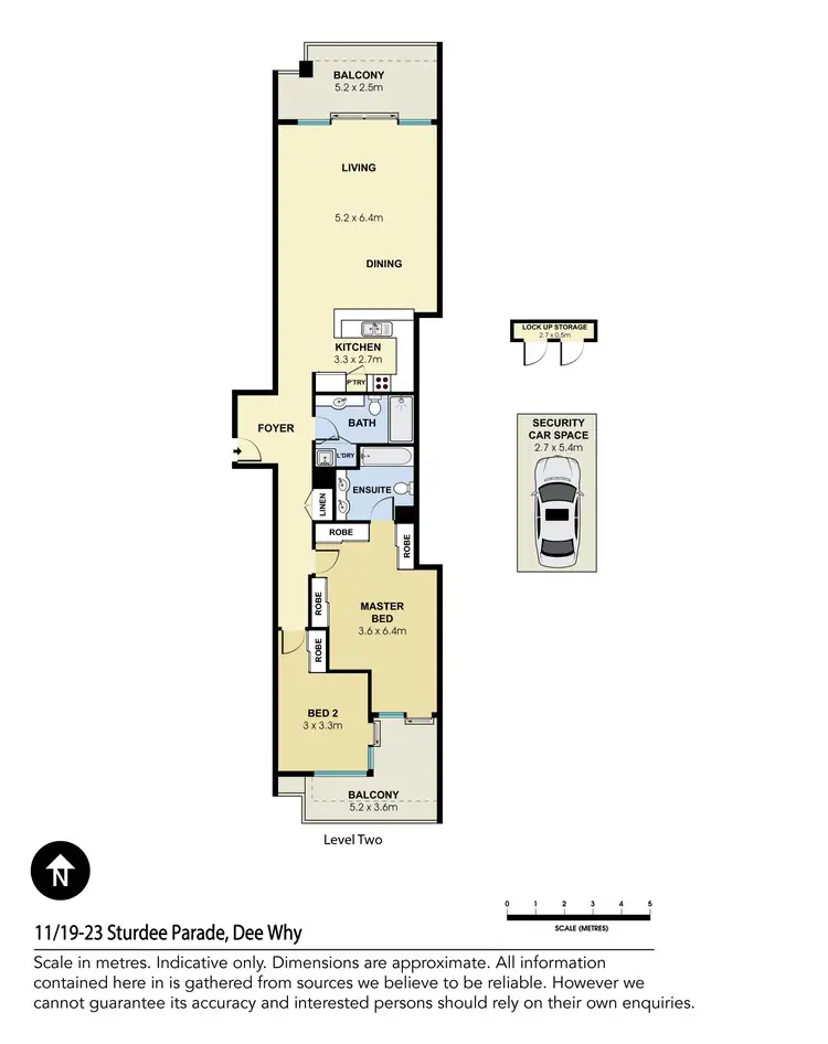 Floorplan of Homely apartment listing, 11/19-23 Sturdee Parade, Dee Why NSW 2099