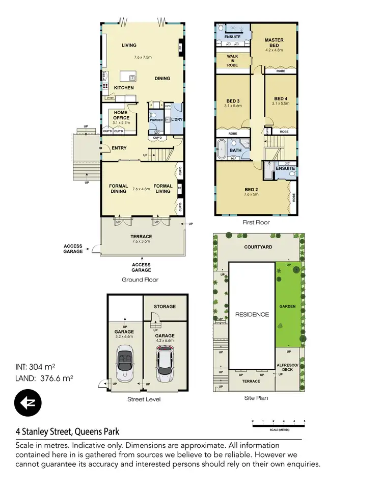 Floorplan of Homely house listing, 4 Stanley Street, Queens Park NSW 2022