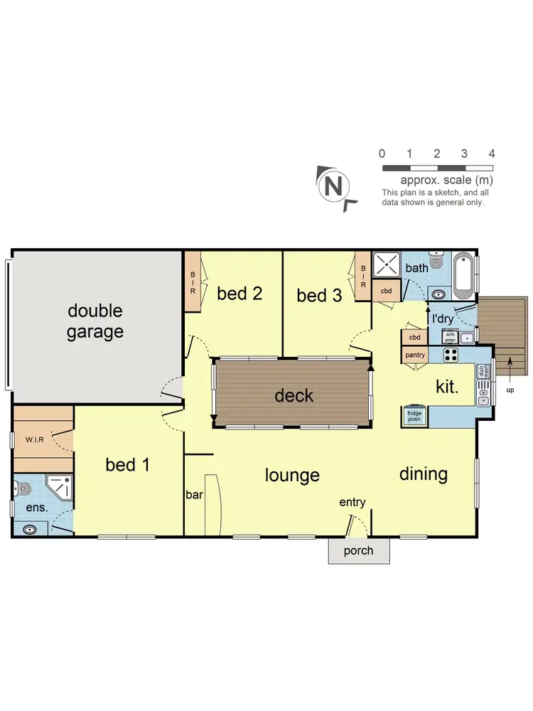 Floorplan of Homely house listing, 22 Latrobe Court, Croydon Hills VIC 3136