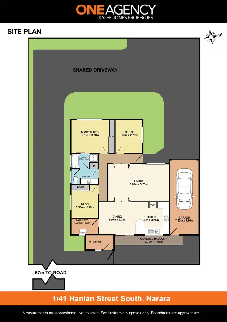 Floorplan of Homely villa listing, 1/41a Hanlan Street South, Narara NSW 2250