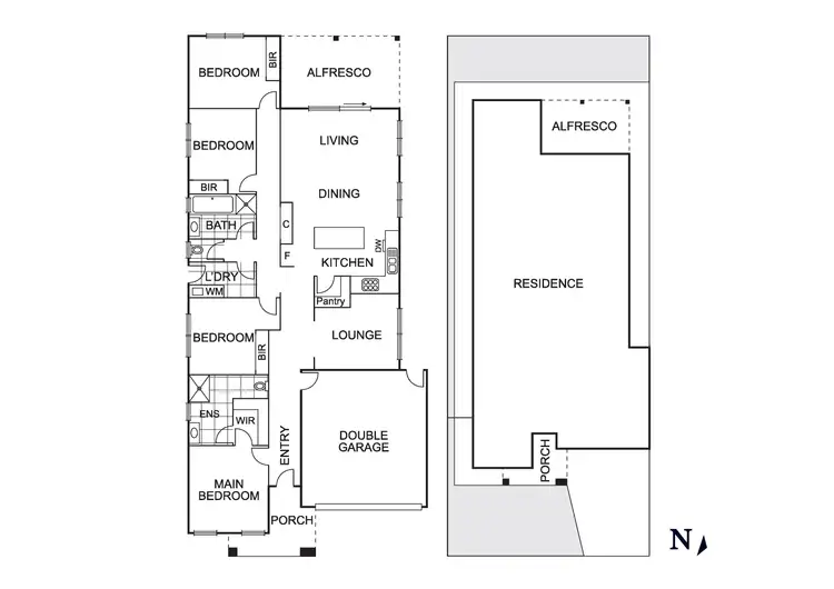 Floorplan of Homely house listing, 17 Arnhem Road, Wyndham Vale VIC 3024